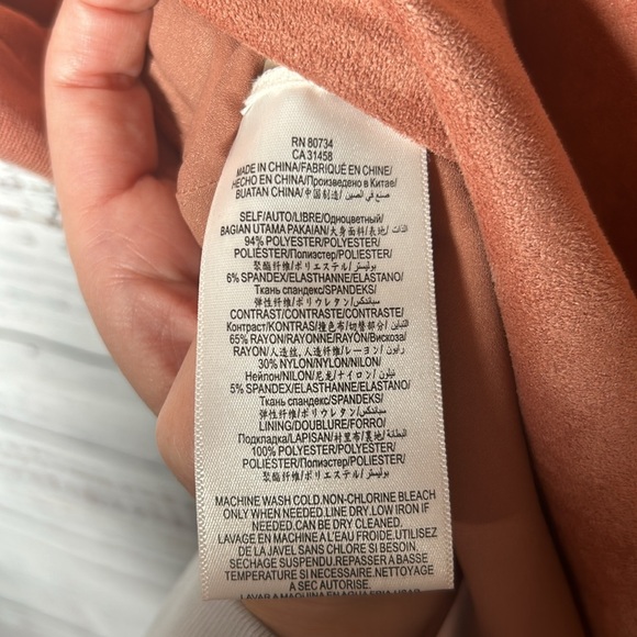 BCBG MaxAzria Cladiana Suede Peplum Top - Picture 10 of 16